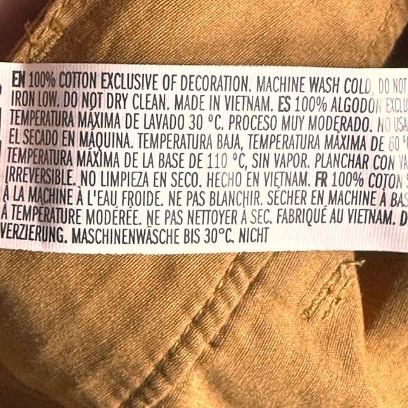 Forever 21 Brown Cotton Shorts With Belt Size Small ▪️📦 - Picture 4 of 7